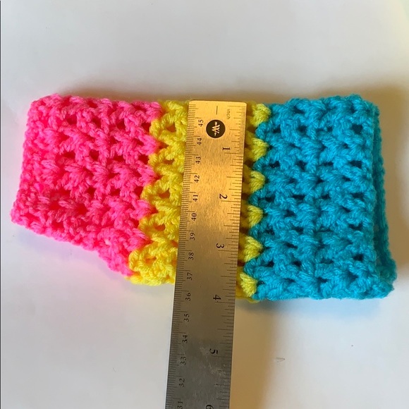 SALE💖Pansexual pride handwarmers handmade - Picture 7 of 8